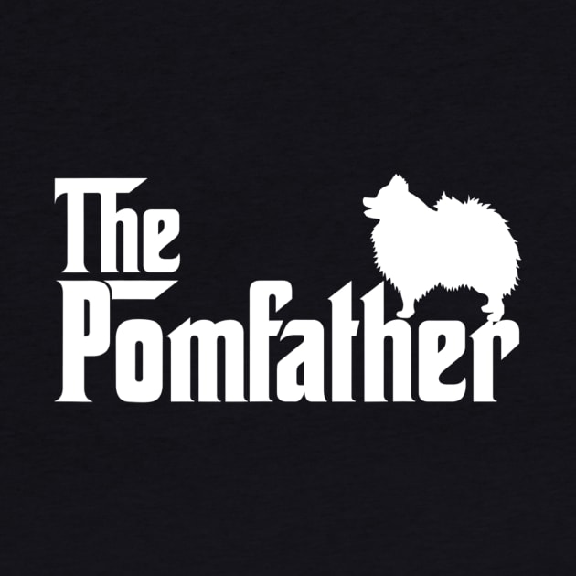 Funny Pomeranian Father Dad The Pom Father Dog Lover by Carmenshutter